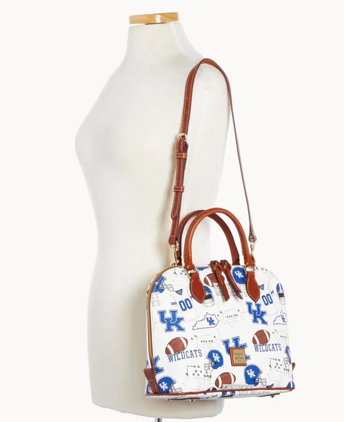 Collegiate University Of Kentucky Zip Zip Satchel U Of Kentucky Woman Dooney and Bourke Satchels Collegiate University Of Kentucky Zip Zip Satchel U Of Kentucky Woman Dooney and Bourke Satchels