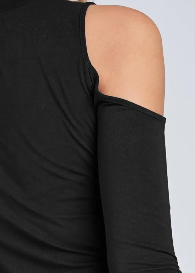 CUTOUT MINI DRESS Black Women VENUS Short Dresses