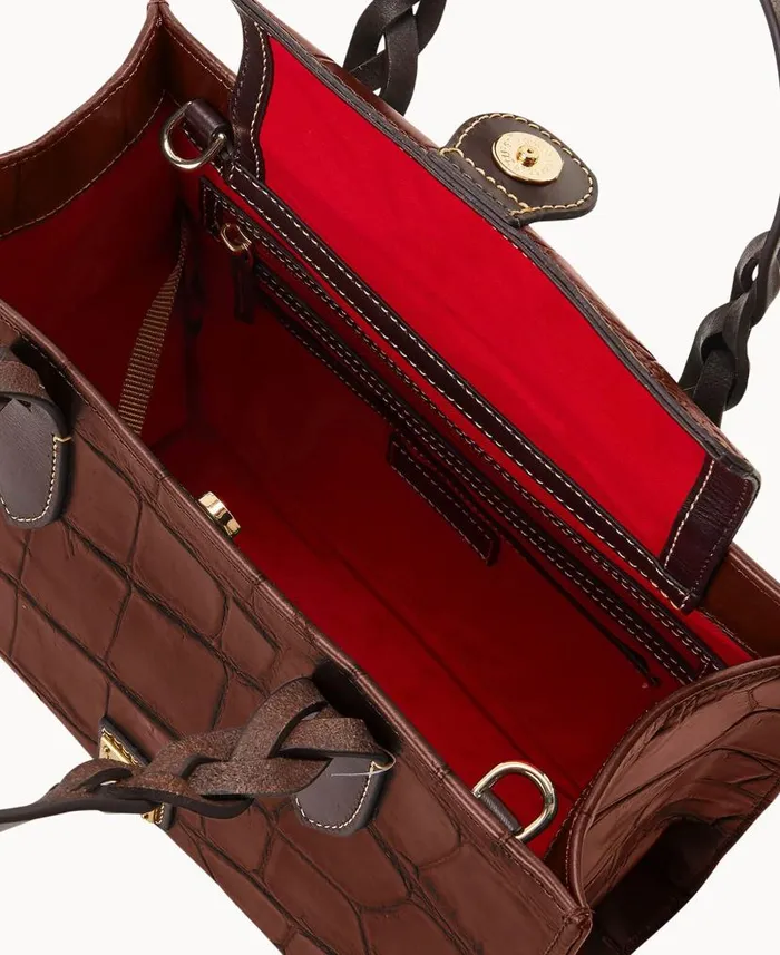 Denison Gia Satchel Cognac Woman Dooney and Bourke Satchels Denison Gia Satchel Cognac Woman Dooney and Bourke Satchels