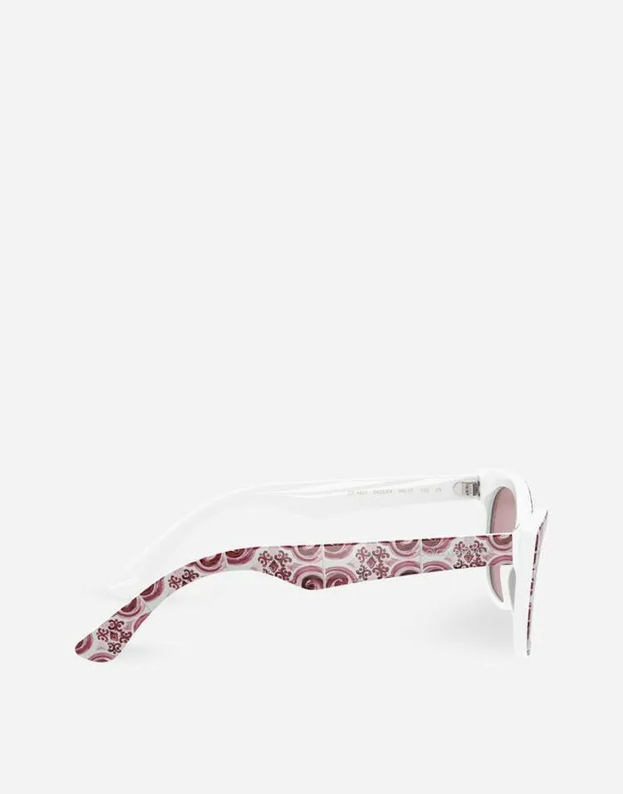 Dolce and Gabbana Accessories Children Maiolica Fucsia Sunglasses Maiolica Fucsia Dolce and Gabbana Accessories Children Maiolica Fucsia Sunglasses Maiolica Fucsia