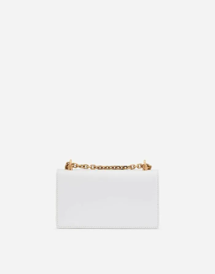 Dolce and Gabbana Clutches Mini And Micro Bags Women Calfskin DG Girls Phone Bag White Dolce and Gabbana Clutches Mini And Micro Bags Women Calfskin DG Girls Phone Bag White