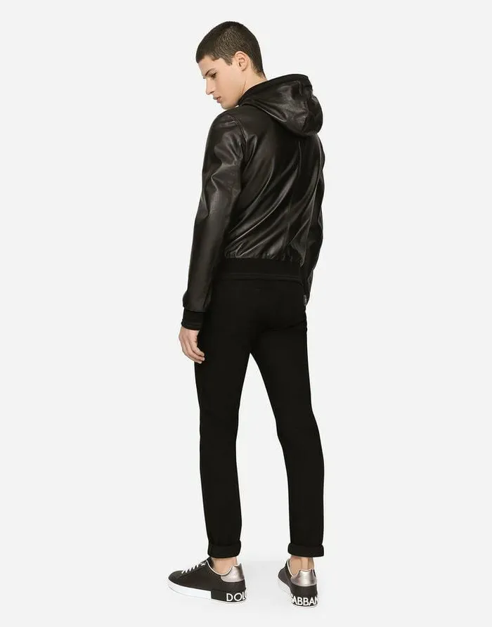 Dolce and Gabbana Denim Men Black Slimfit Stretch Jeans Black Dolce and Gabbana Denim Men Black Slimfit Stretch Jeans Black