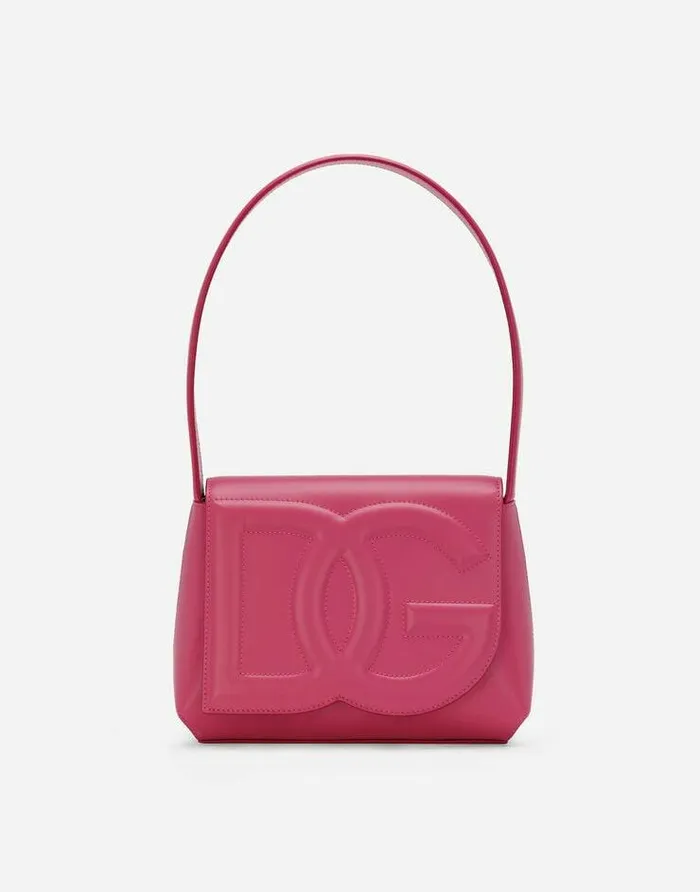 Dolce and Gabbana DG Logo Bag Women DG Logo Bag Shoulder Bag Lilac