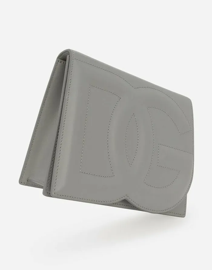 Dolce and Gabbana DG Logo Bag Women DG Logo Crossbody Bag Grey Dolce and Gabbana DG Logo Bag Women DG Logo Crossbody Bag Grey