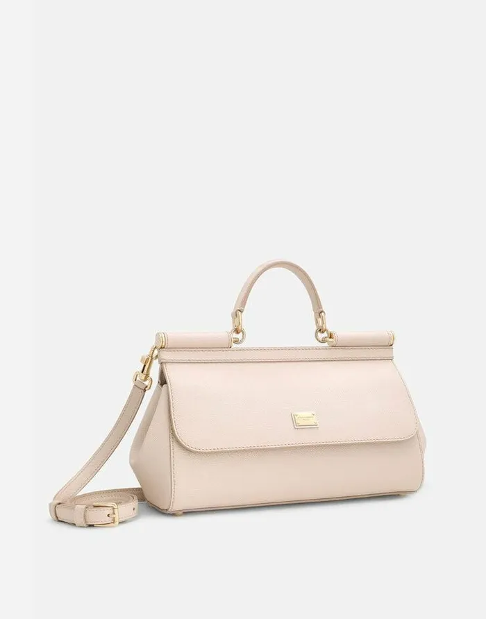 Dolce and Gabbana Handbags Women Elongated Sicily Handbag Pink Dolce and Gabbana Handbags Women Elongated Sicily Handbag Pink