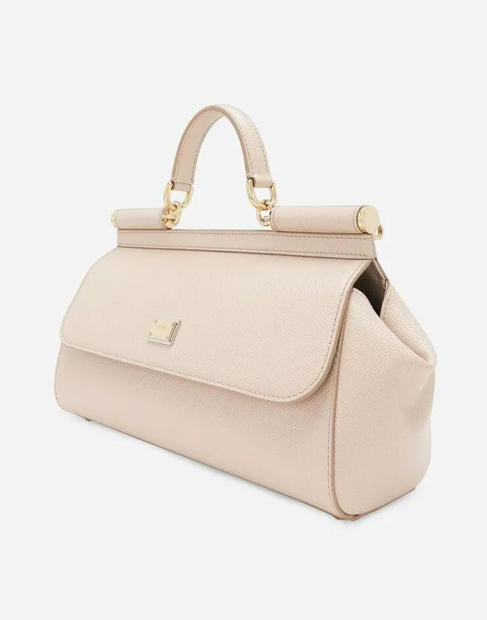 Dolce and Gabbana Handbags Women Elongated Sicily Handbag Pink Dolce and Gabbana Handbags Women Elongated Sicily Handbag Pink