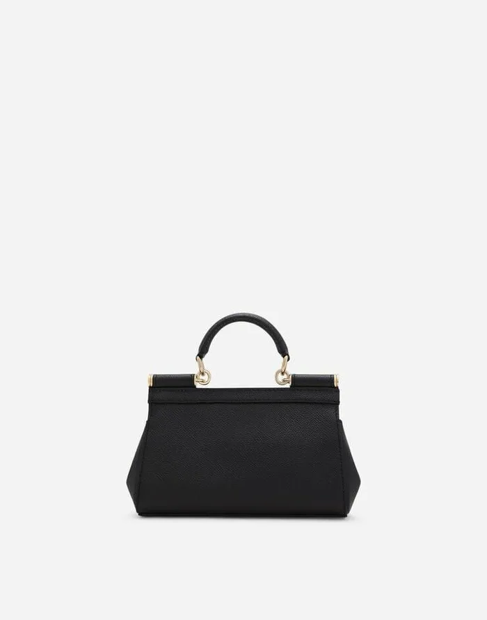 Dolce and Gabbana Handbags Women Small Sicily Handbag Black Dolce and Gabbana Handbags Women Small Sicily Handbag Black