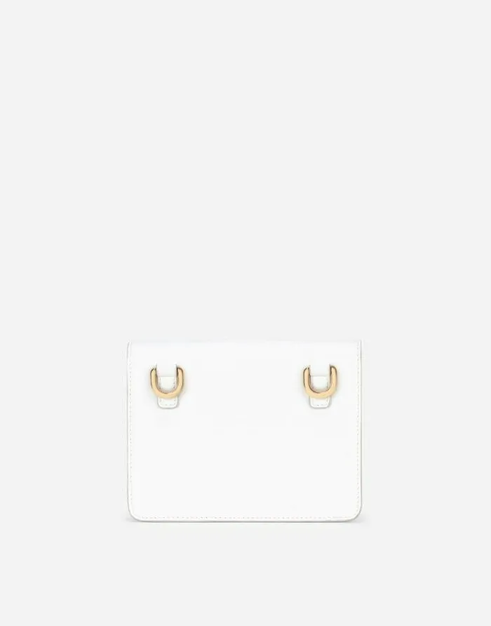 Dolce and Gabbana Shoulder And Crossbody Bags Women Calfskin Crossbody 35 Bag White Dolce and Gabbana Shoulder And Crossbody Bags Women Calfskin Crossbody 35 Bag White