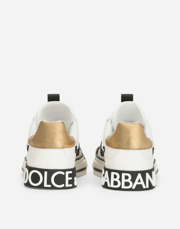 Dolce and Gabbana Sneakers Women Calfskin Custom 2Zero Sneakers Multicolor Dolce and Gabbana Sneakers Women Calfskin Custom 2Zero Sneakers Multicolor