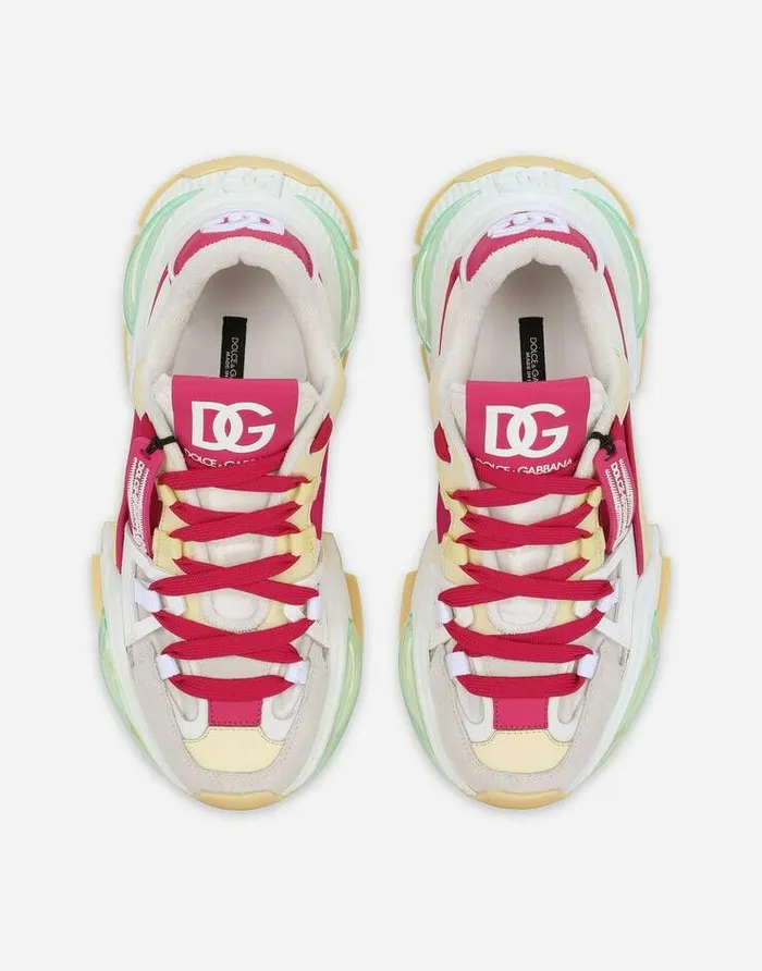 Dolce and Gabbana Sneakers Women Mixedmaterial Airmaster Sneakers Multicolor Dolce and Gabbana Sneakers Women Mixedmaterial Airmaster Sneakers Multicolor