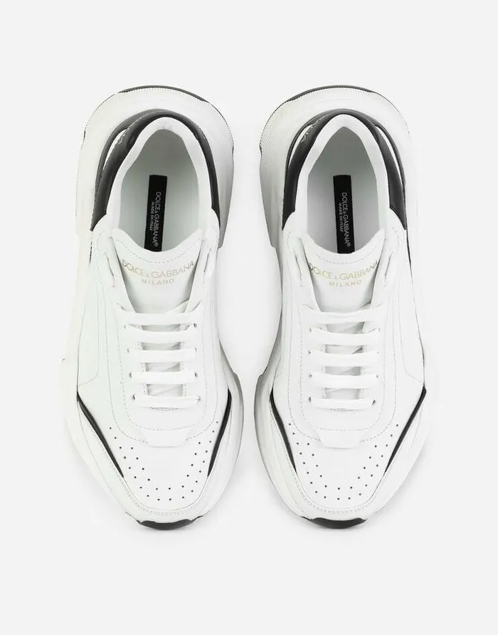 Dolce and Gabbana Sneakers Women Nappa Leather Daymaster Sneakers Whiteblack Dolce and Gabbana Sneakers Women Nappa Leather Daymaster Sneakers Whiteblack