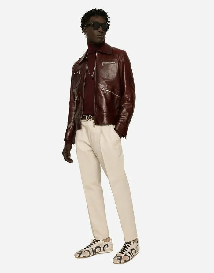 Dolce and Gabbana Sweaters And Cardigans Men Cashmere Turtleneck Sweater Bordeaux Dolce and Gabbana Sweaters And Cardigans Men Cashmere Turtleneck Sweater Bordeaux