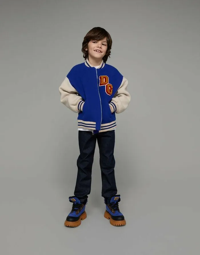 Dolce and Gabbana Trousers And Shorts Children 5pocket Stretch Denim Jeans With Logo Tag Multicolor Dolce and Gabbana Trousers And Shorts Children 5pocket Stretch Denim Jeans With Logo Tag Multicolor