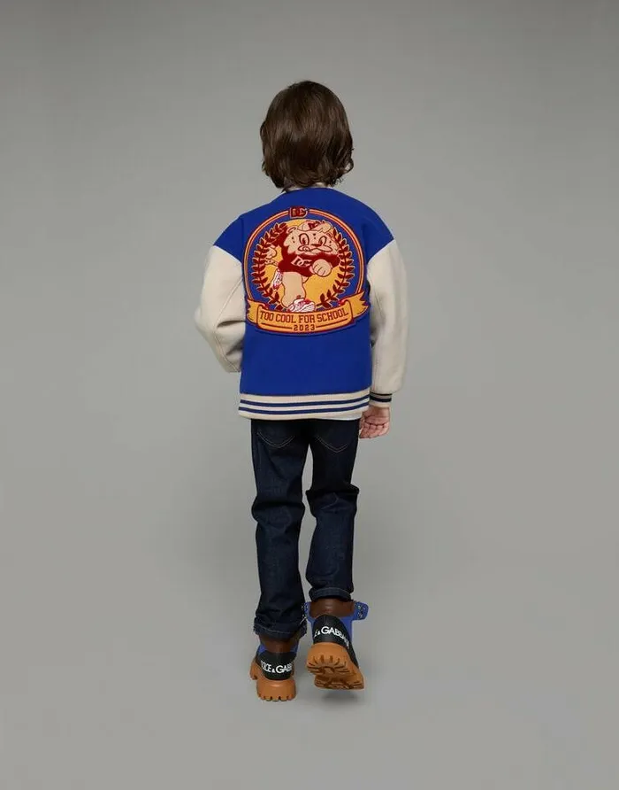 Dolce and Gabbana Trousers And Shorts Children 5pocket Stretch Denim Jeans With Logo Tag Multicolor Dolce and Gabbana Trousers And Shorts Children 5pocket Stretch Denim Jeans With Logo Tag Multicolor