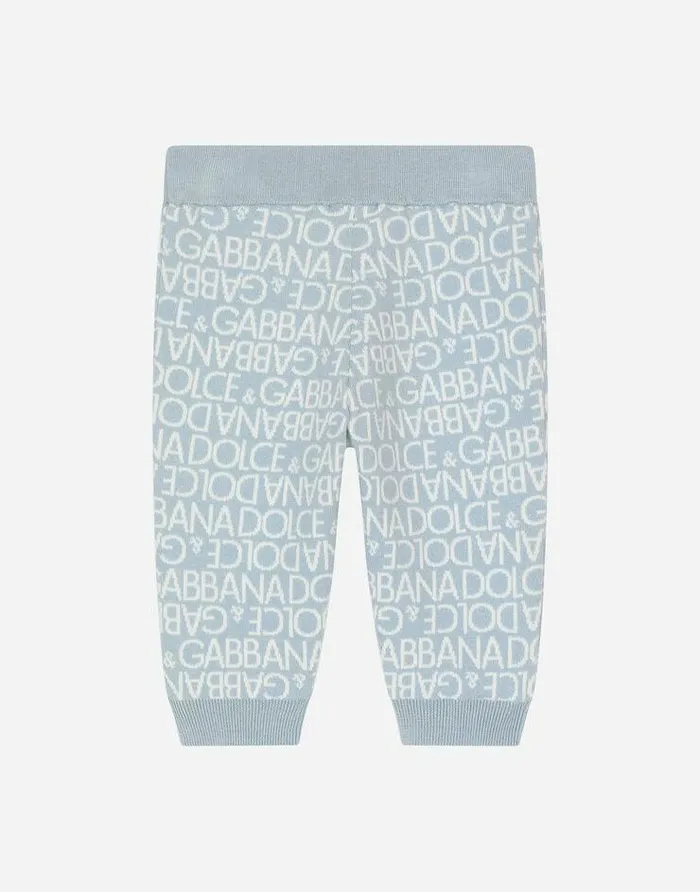 Dolce and Gabbana Trousers And Shorts Children Jacquard Jogging Pants Multicolor Dolce and Gabbana Trousers And Shorts Children Jacquard Jogging Pants Multicolor