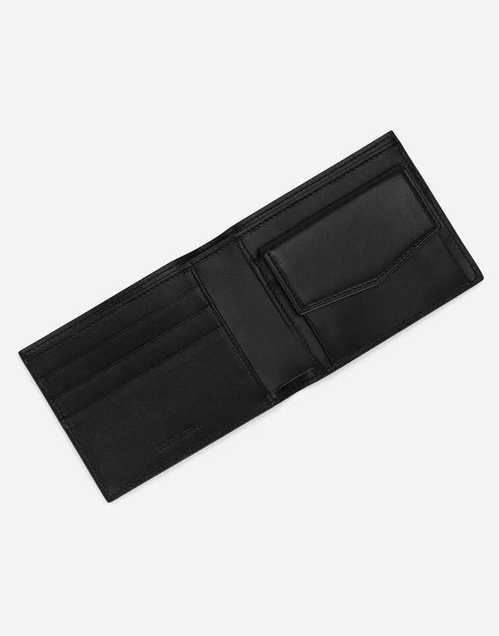 Dolce and Gabbana Wallets And Small Leather Goods Men Calfskin Bifold Wallet With Logo Multicolor Dolce and Gabbana Wallets And Small Leather Goods Men Calfskin Bifold Wallet With Logo Multicolor