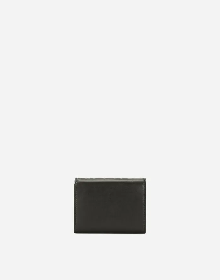 Dolce and Gabbana Wallets And Small Leather Goods Men Coated Jacquard French Flap Wallet Multicolor Dolce and Gabbana Wallets And Small Leather Goods Men Coated Jacquard French Flap Wallet Multicolor