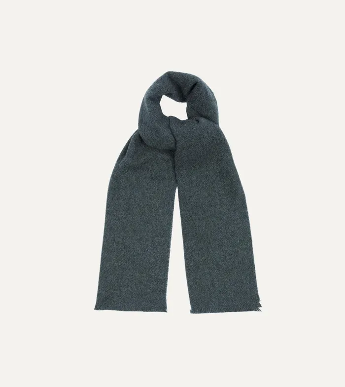 Drake039s Grey Cashmere Scarf 8211 Accessories