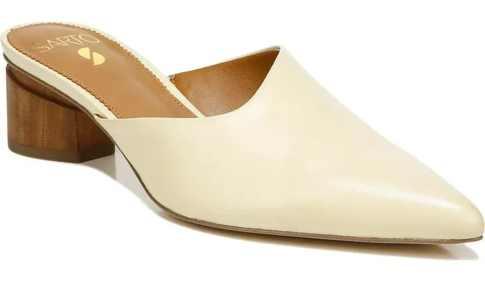 Dress Mules Women Franco Sarto Sarto Visa Mule Lemonade Leather