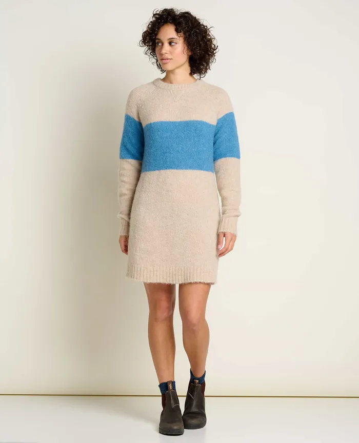 Dresses Women8217s ToadandCo Toddy Crew Sweater Dress Glacier
