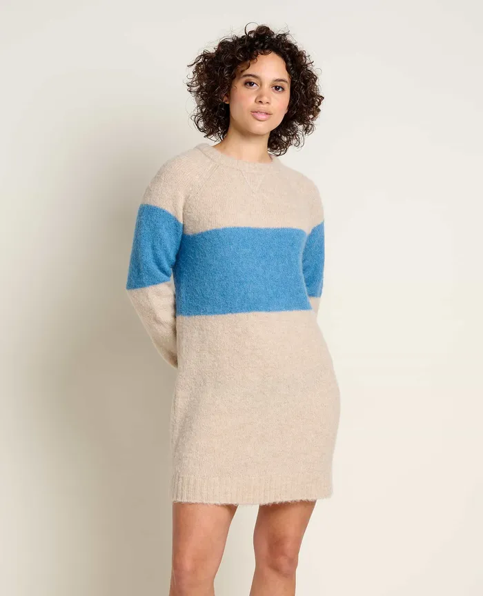 Dresses Women8217s ToadandCo Toddy Crew Sweater Dress Glacier