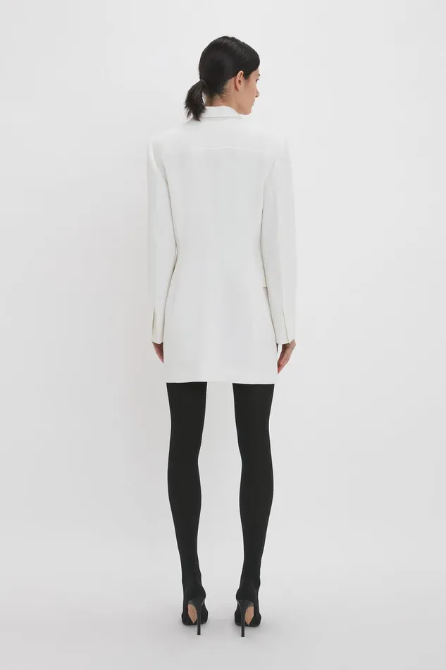 Dresses Women Victoria Beckham Exclusive Fold Shoulder Detail Dress In Ivory