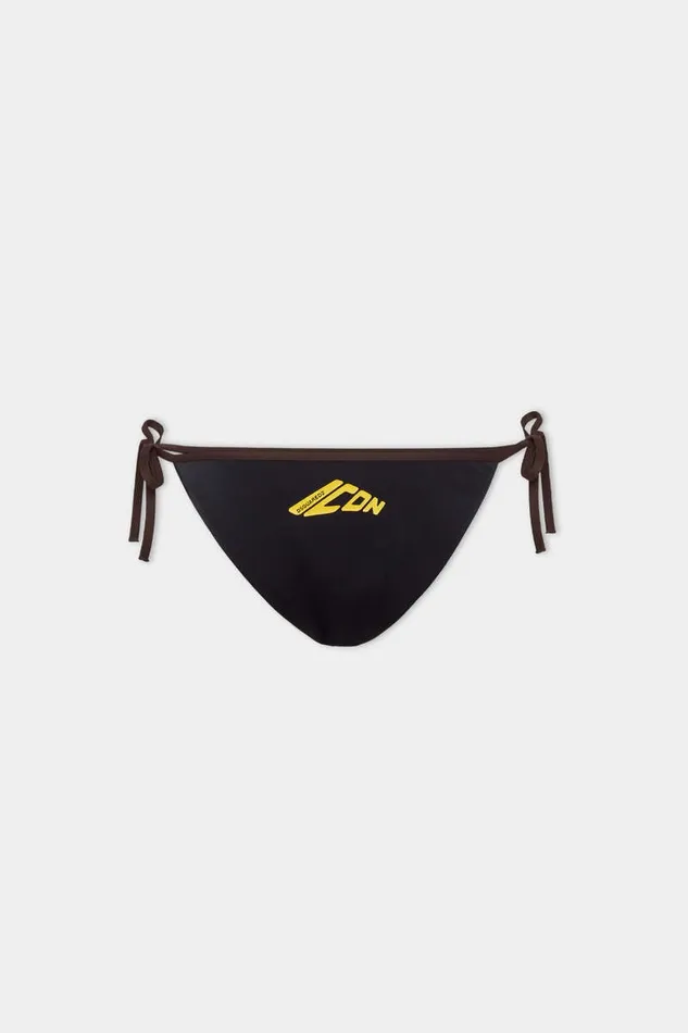 Dsquared2 Beachwear Icon Bikini Brief Black 8211 Women
