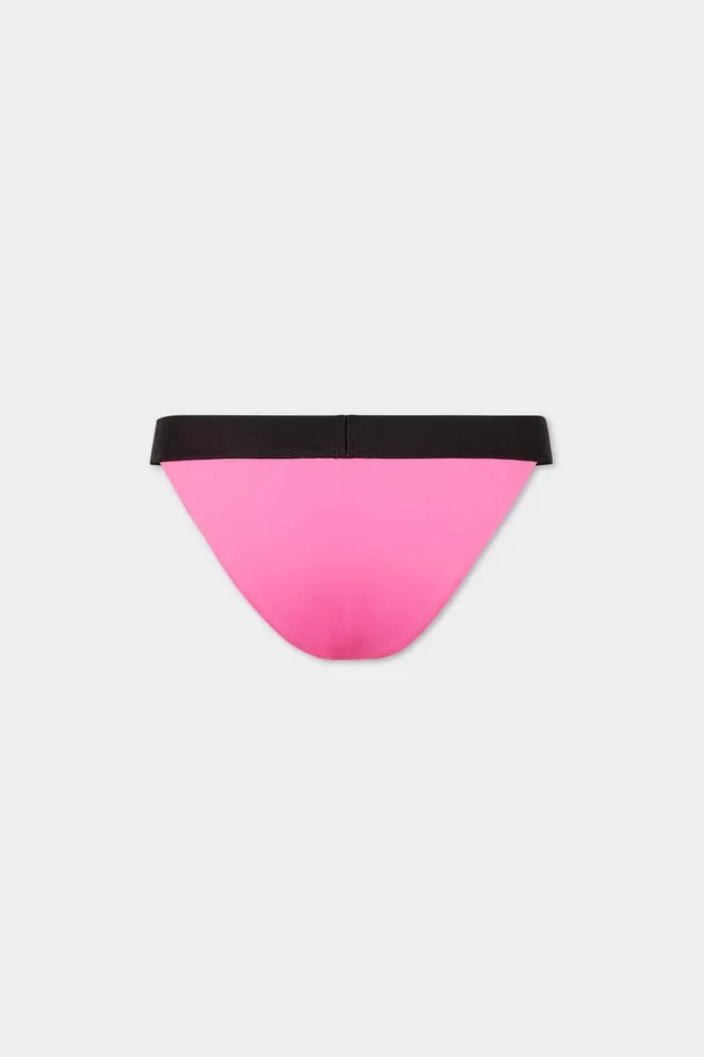 Dsquared2 Beachwear Logo Bikini Brief Pink 8211 Women