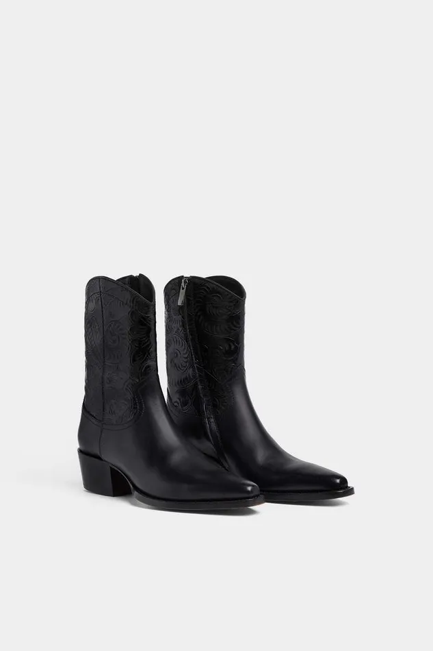 Dsquared2 Boots City Nights Cowboy Boots Black 8211 Men