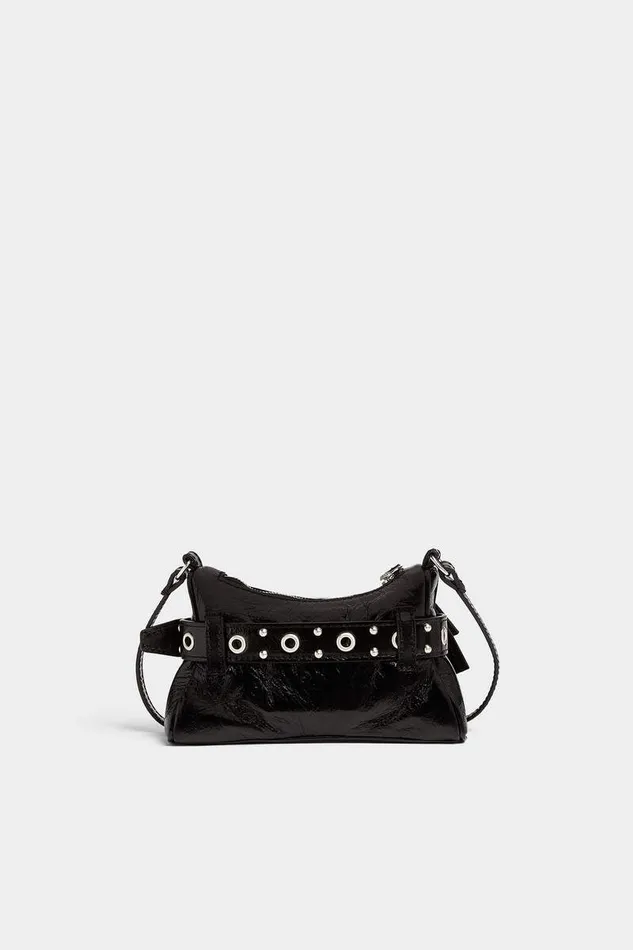 Dsquared2 Crossbody Gothic Mini Belt Bag Black 8211 Women
