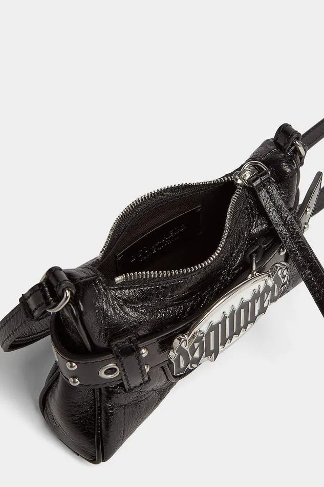 Dsquared2 Crossbody Gothic Mini Belt Bag Black 8211 Women