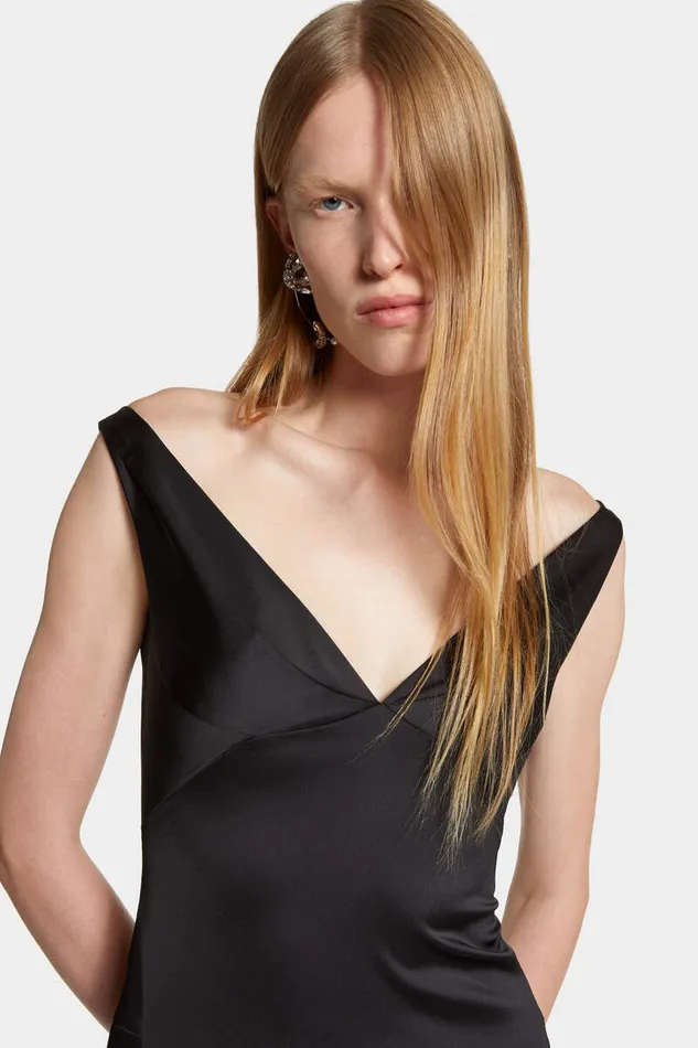 Dsquared2 Dresses and Jumpsuits Daisy Full Length Dress Black 8211 Women