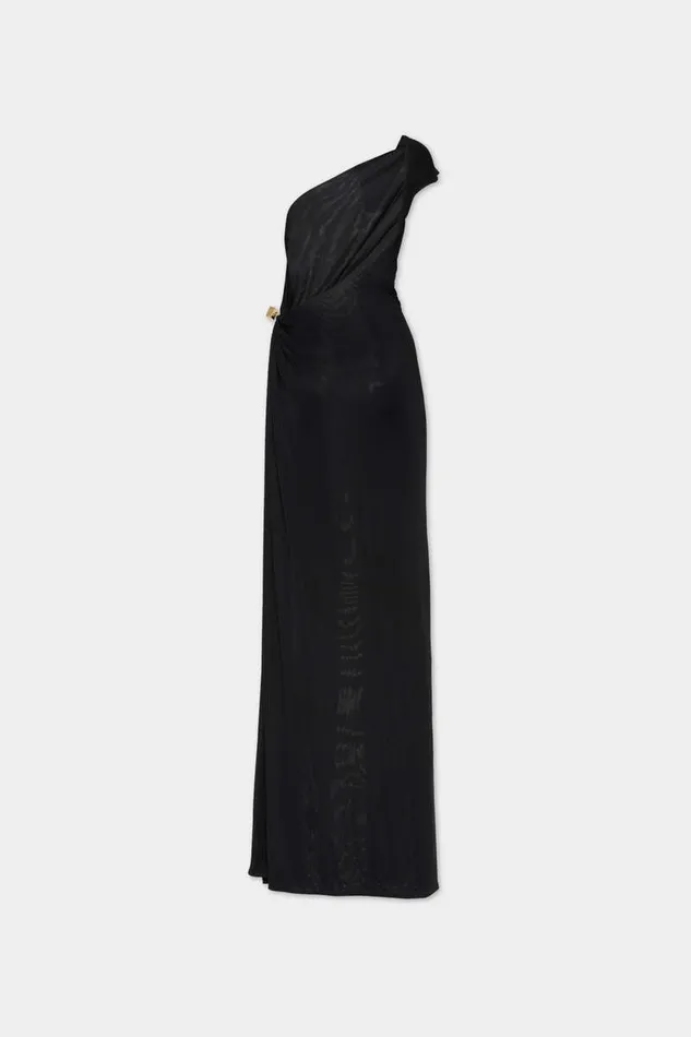 Dsquared2 Dresses and Jumpsuits One Shoulder Jersey Dress Black 8211 Women