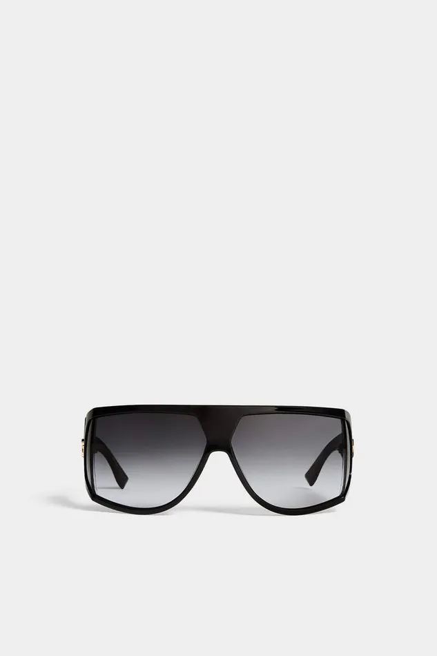 Dsquared2 Eyewear Hype Black Gold Sunglasses 8211 MenWomen