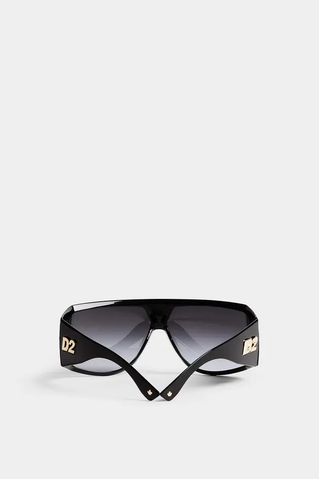 Dsquared2 Eyewear Hype Black Gold Sunglasses 8211 MenWomen