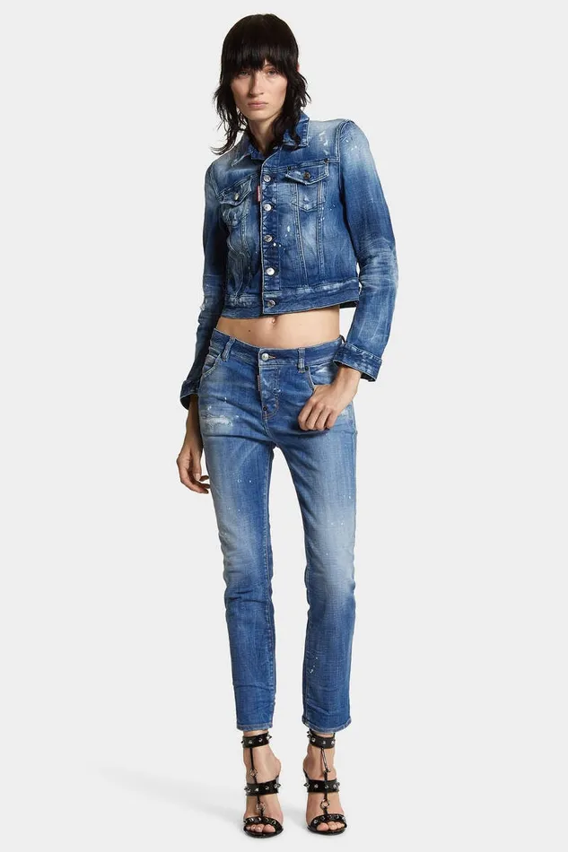 Dsquared2 Jeans Light Heritage Wash Cool Girl Jeans Navy 8211 Women