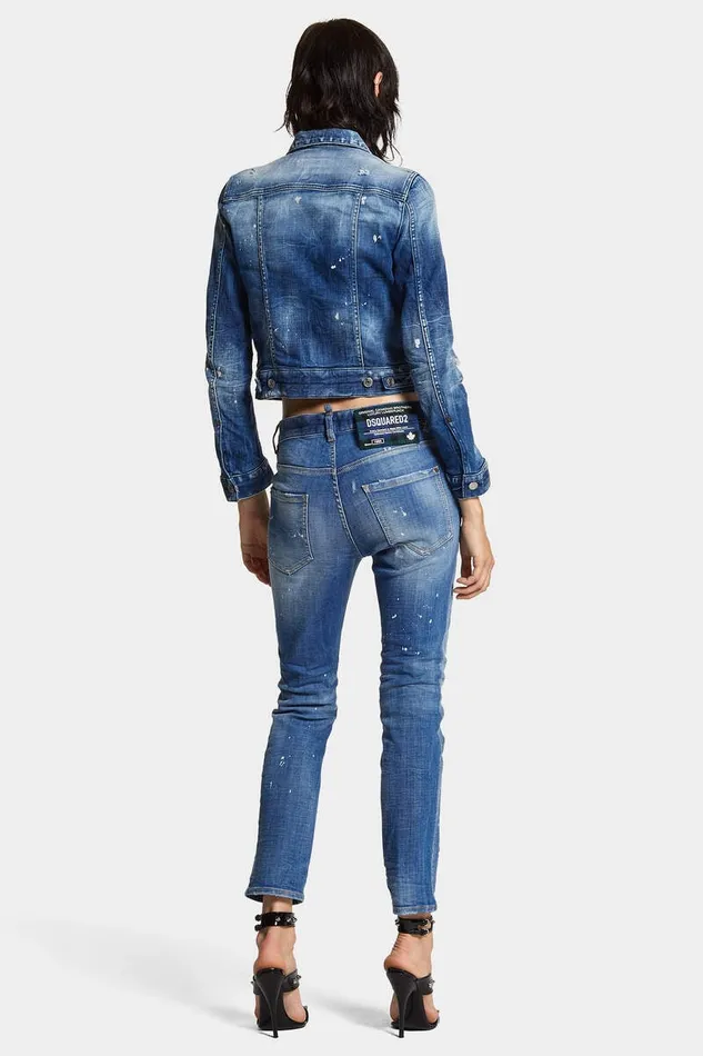 Dsquared2 Jeans Light Heritage Wash Cool Girl Jeans Navy 8211 Women