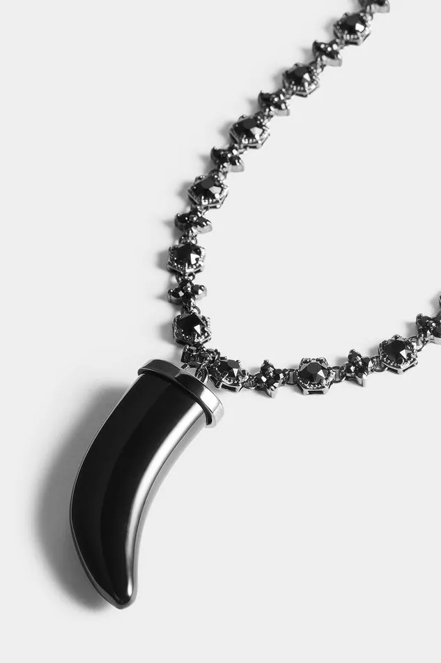 Dsquared2 Jewellery Crazy Jungle Necklace Black 8211 Men