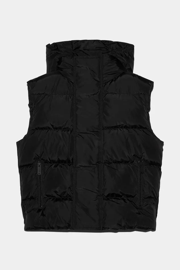 Dsquared2 Ready To Wear D2 Gilet Jacket Black 8211 Kids