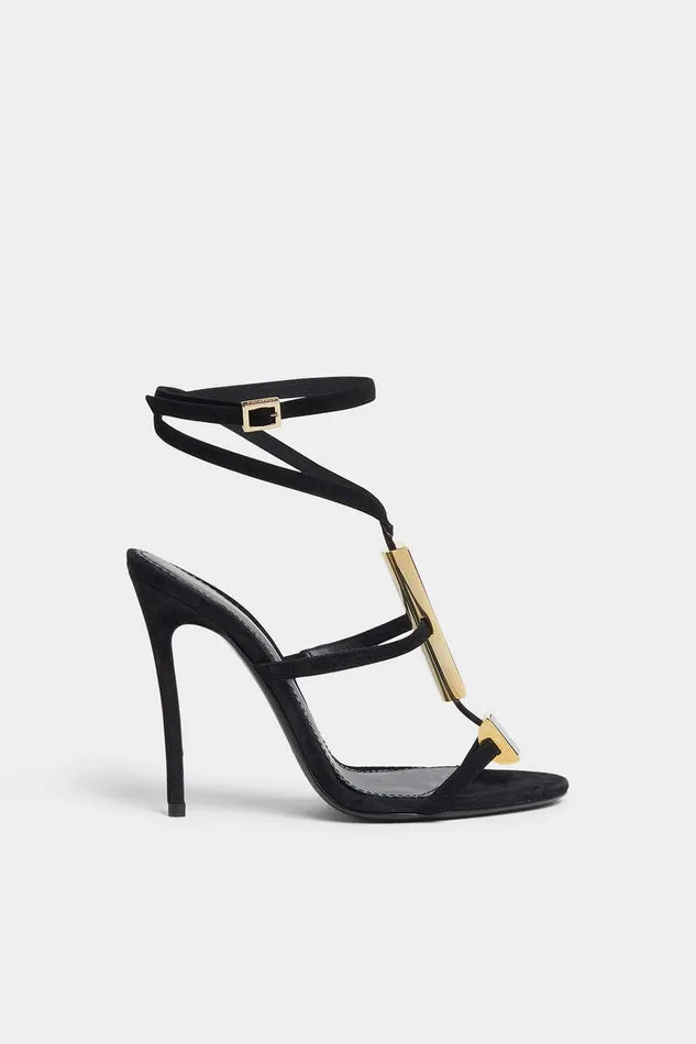Dsquared2 Sandals Evening Heeled Sandals Black 8211 Women