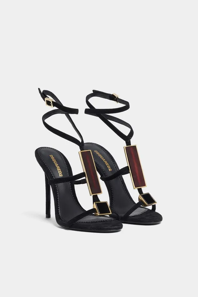 Dsquared2 Sandals Evening Heeled Sandals Black 8211 Women