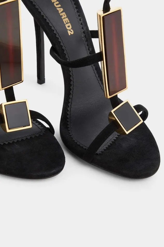 Dsquared2 Sandals Evening Heeled Sandals Black 8211 Women