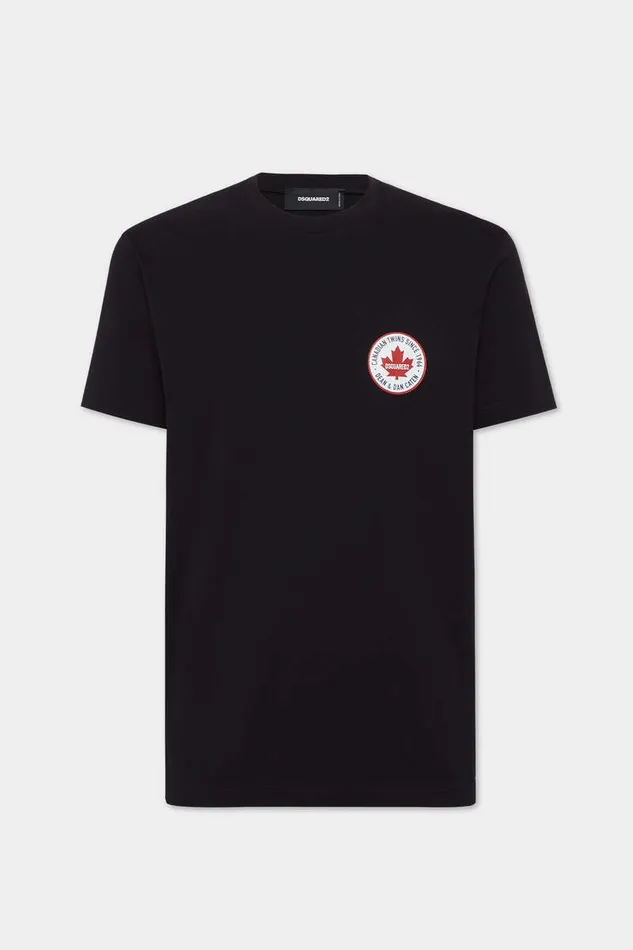 Dsquared2 TShirts and Polo Cool Fit Logo Patch TShirt Black 8211 Men