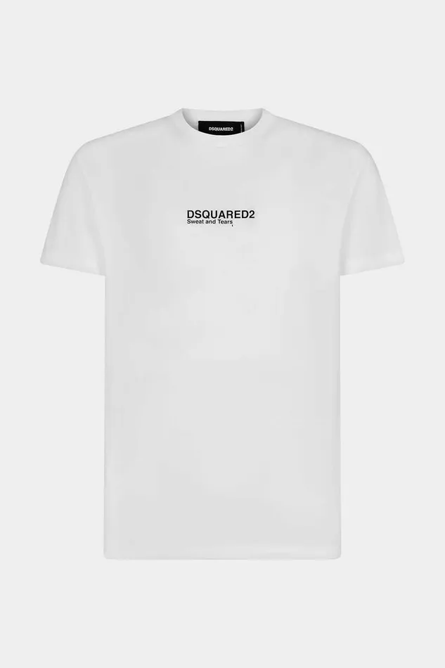 Dsquared2 TShirts and Polo Mini Logo Cool TShirt White 8211 Men