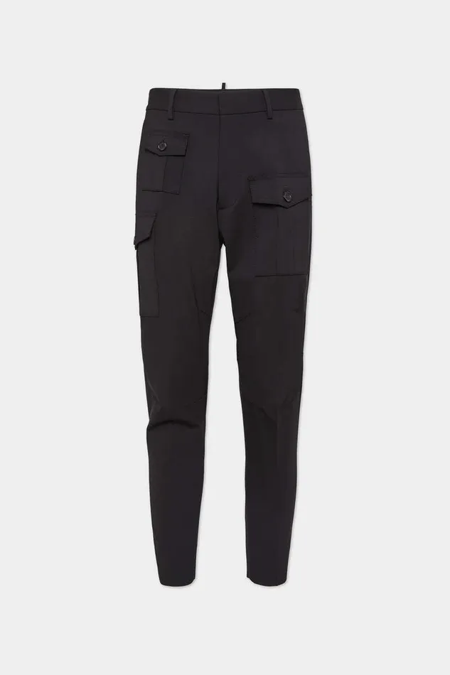 Dsquared2 Trousers Chic Urban Sexy Cargo Pant Black 8211 Men