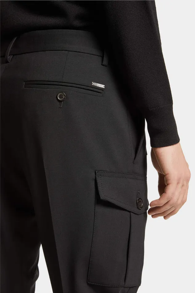 Dsquared2 Trousers Chic Urban Sexy Cargo Pant Black 8211 Men