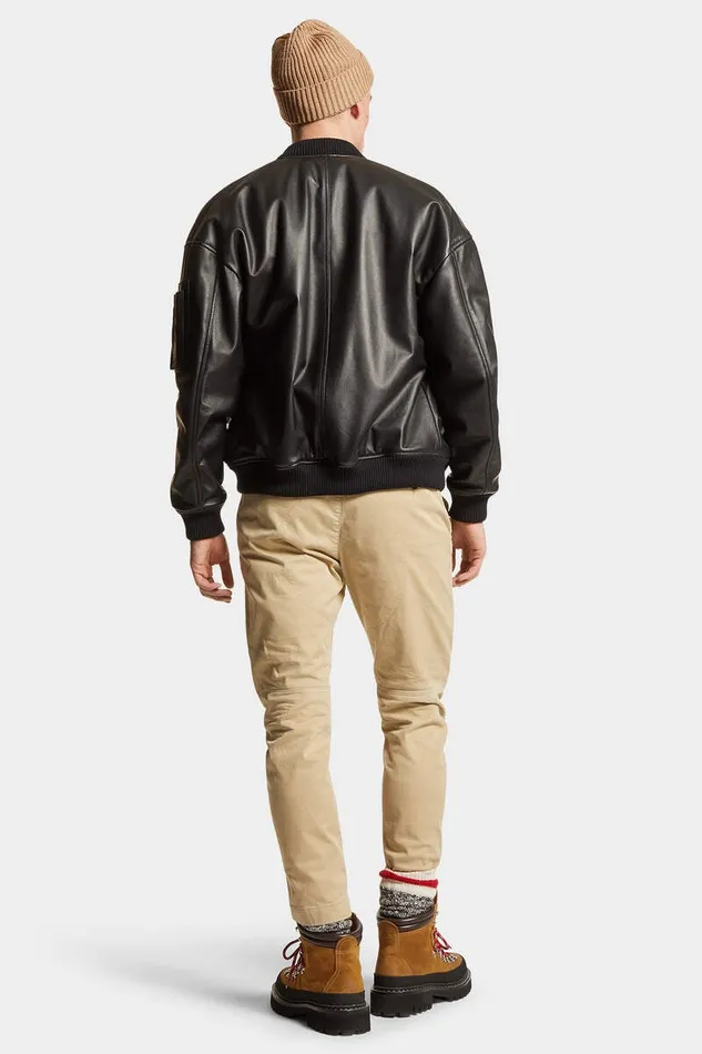 Dsquared2 Trousers Ripped Sexy Chinos Pant Stone 8211 Men