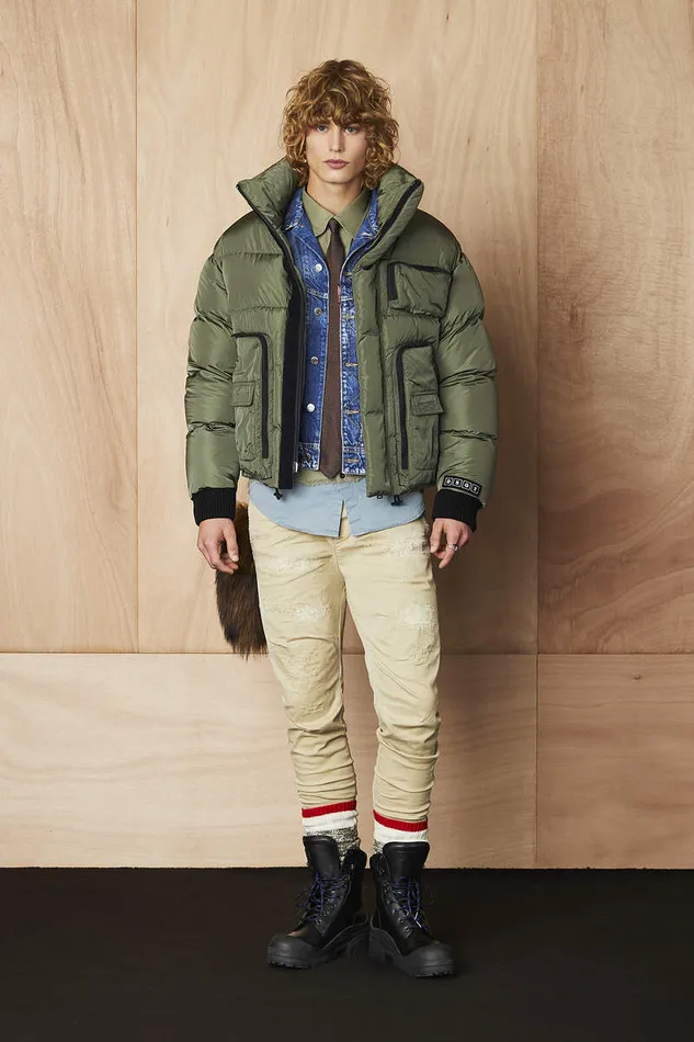 Dsquared2 Trousers Ripped Sexy Chinos Pant Stone 8211 Men