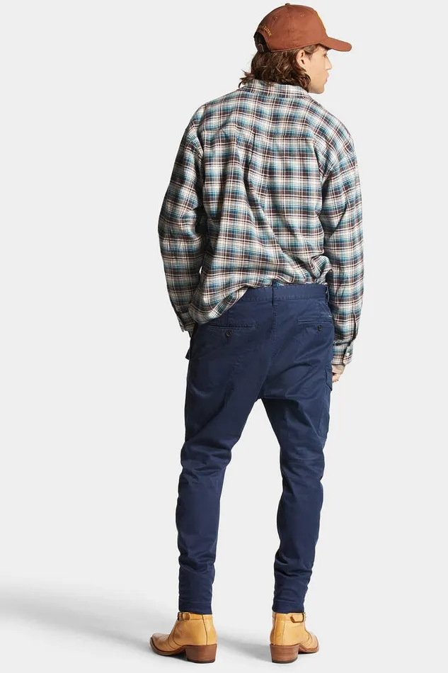 Dsquared2 Trousers Sexy Cargo Pants Navy 8211 Men