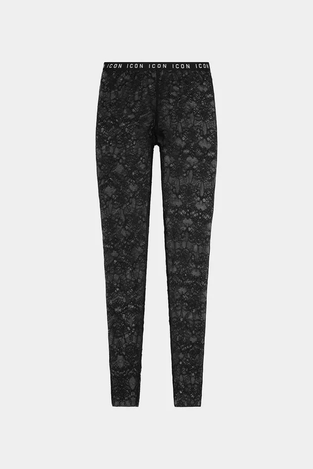 Dsquared2 Underwear Be Icon Leggings Black 8211 Women